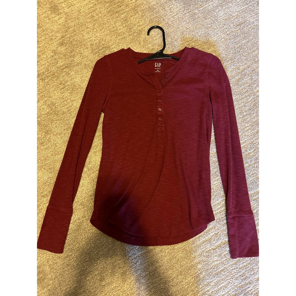 Gap Rib Henley XS